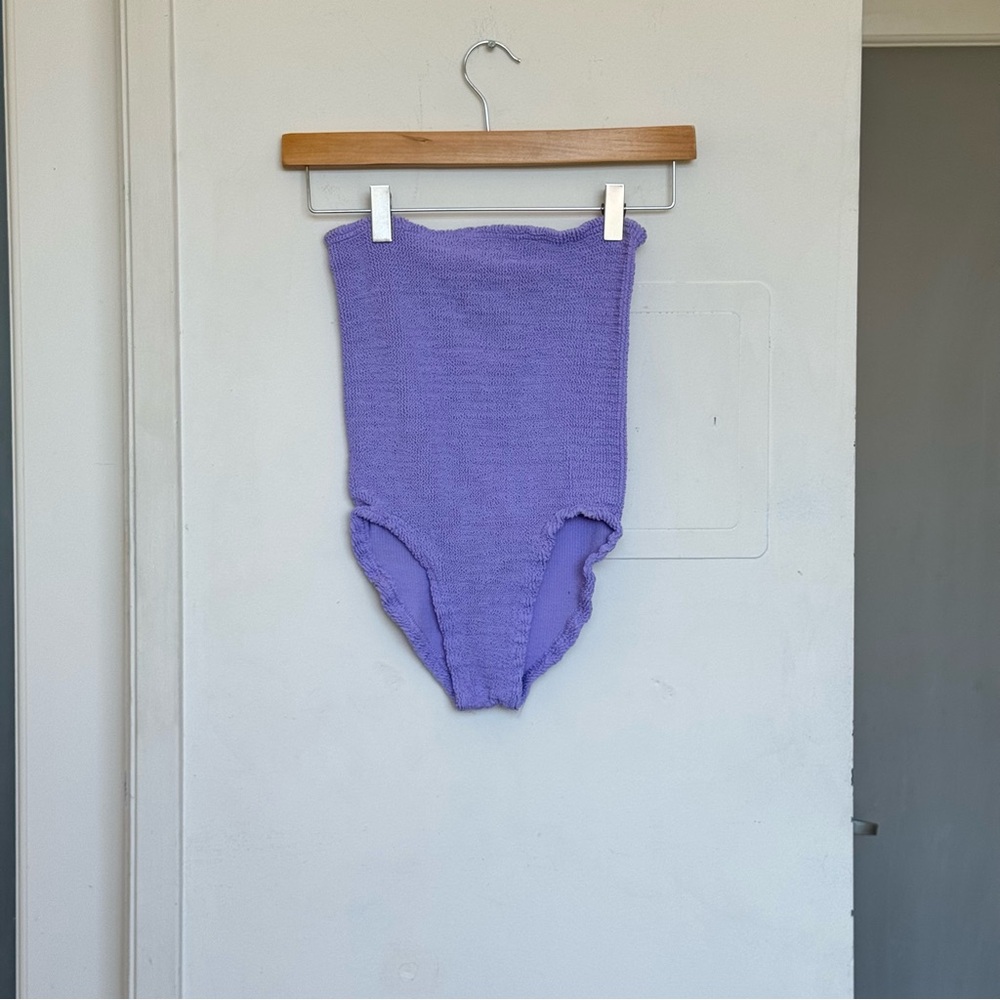 Hunza G Purple One Piece O/S